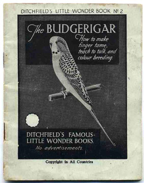 budgie book 1940's