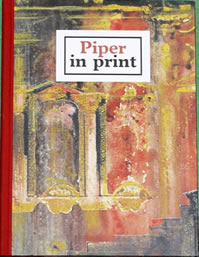 Piper in Print book