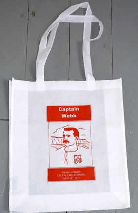 Captain Webb souvenir shopping bag