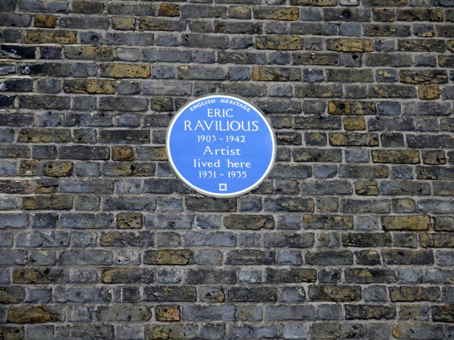 Eric Ravilious blue plaque