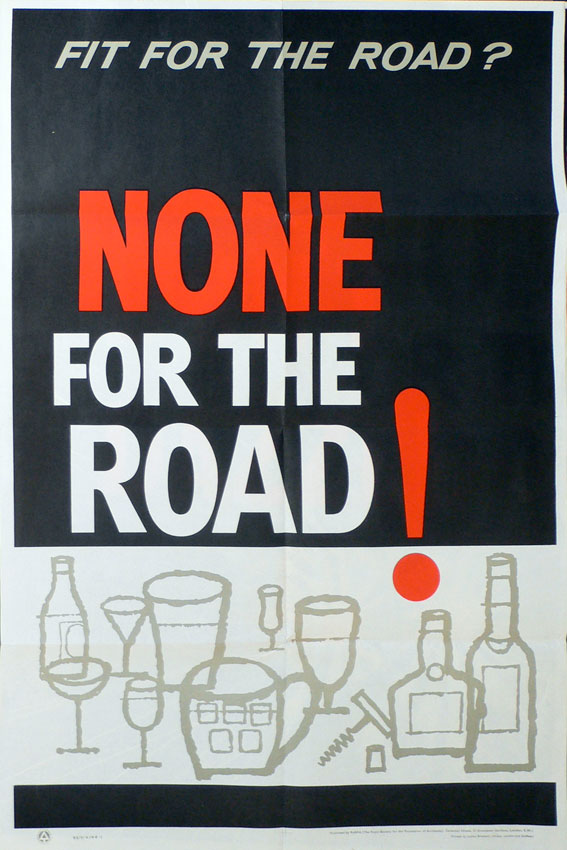 origina road safety poster drink driving