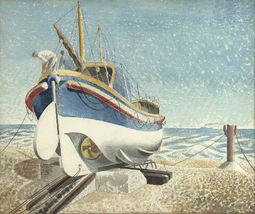 Eric Ravilious lifeboat giclee print Eastbourne