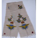 HARRISON's wool foulard, with RAF souvenir emblems, commemorative