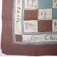 THIRKELL 1940s patriotic British souvenir scarf, rayon