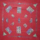 Egypt souvenir scarf, 1950s