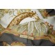 Salvatore FERRAGAMO italy silk scarf, giraffe and admirers