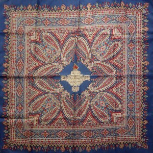 scarce LIBERTYS OF London silk scarf, royal commemorative, coronation GVl, 1937