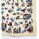 early 1950s silk scarf French mariners, naval